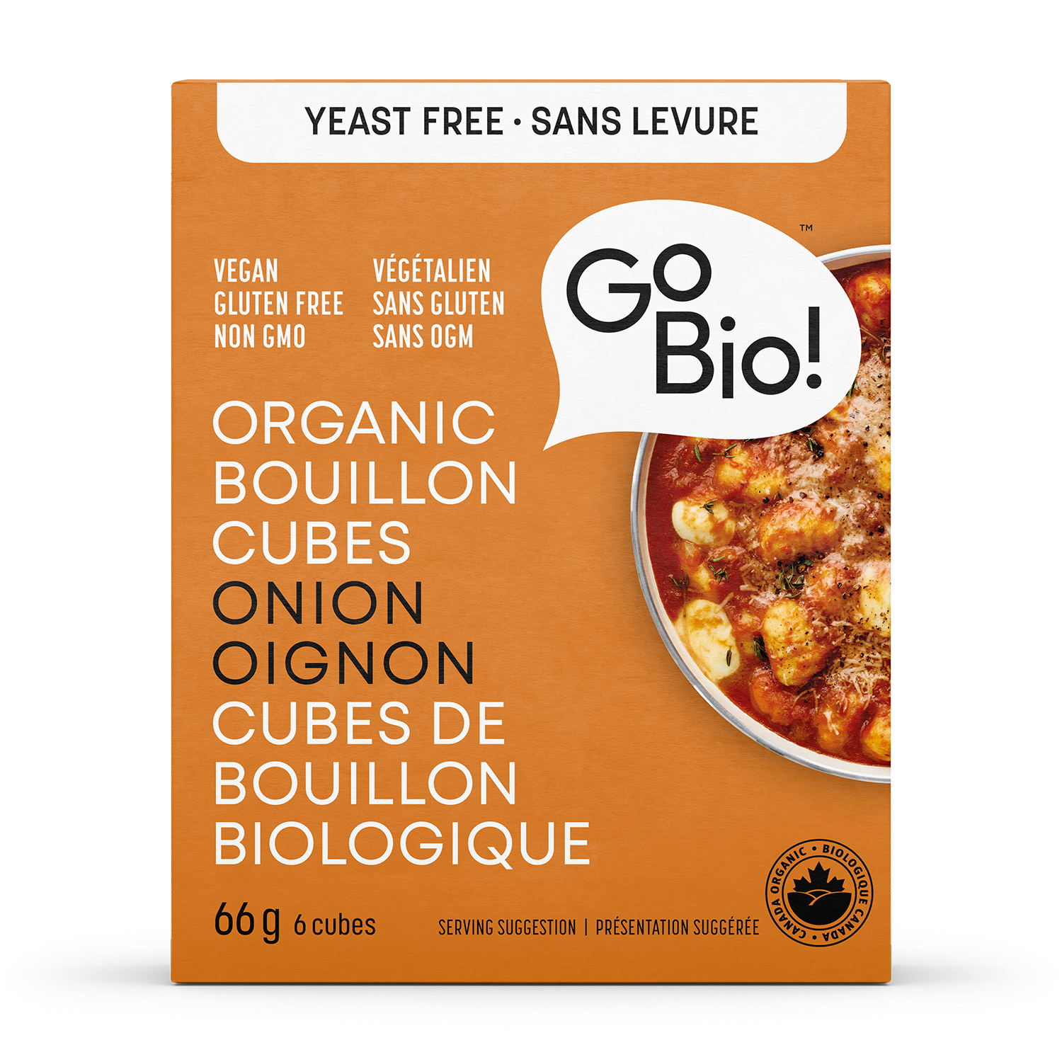 Go Bio Organic Onion Bouillon Cubes