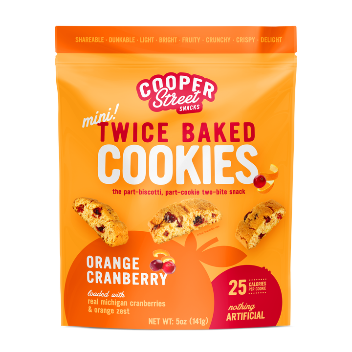 Cooper Street Orange Cranberry Twice Baked Cookies