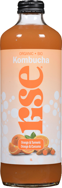 Rise Orange & Turmeric Kombucha