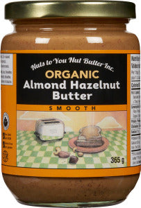 Nuts To You Organic Almond Hazelnut Butter