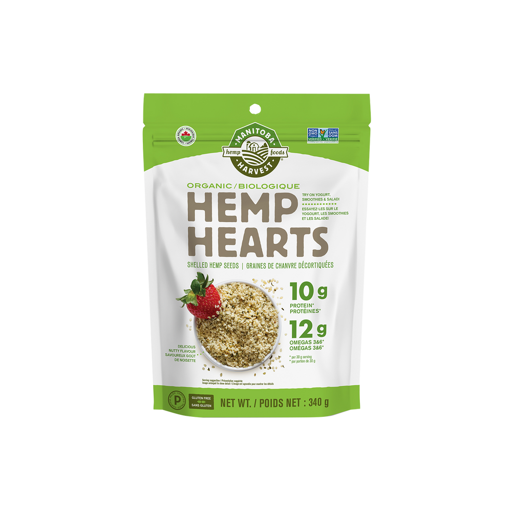 Organic Hemp Hearts Shelled Seeds