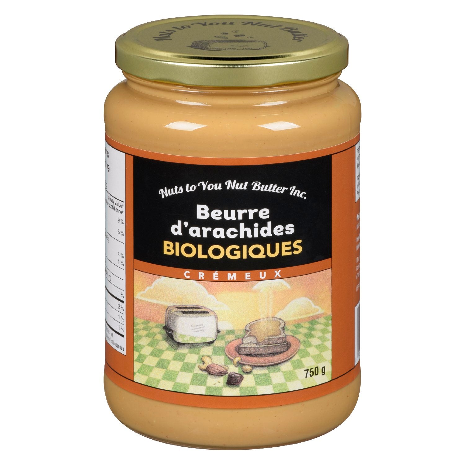 Nuts To You Organic Smooth Peanut Butter
