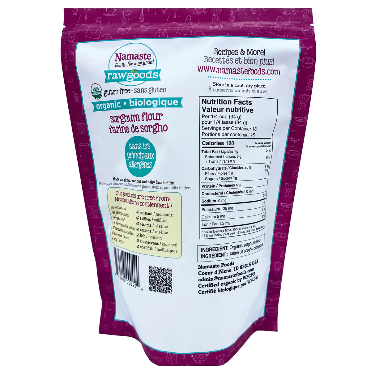 Organic Gluten-Free Sorghum Flour