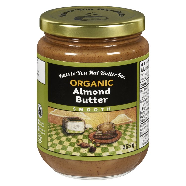 Nuts To You Organic Smooth Almond Butter