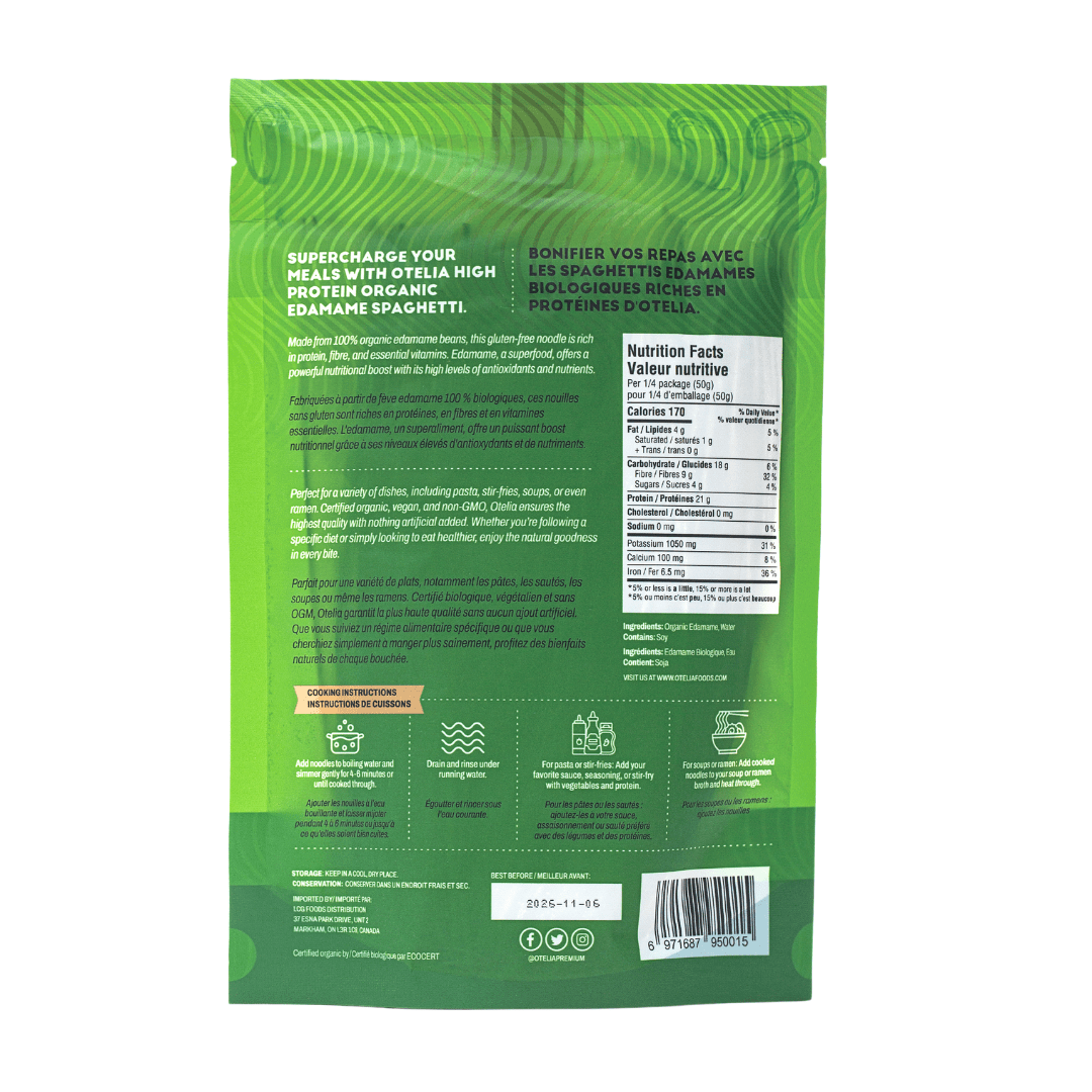 Otelia Organic Edamame Spaghetti