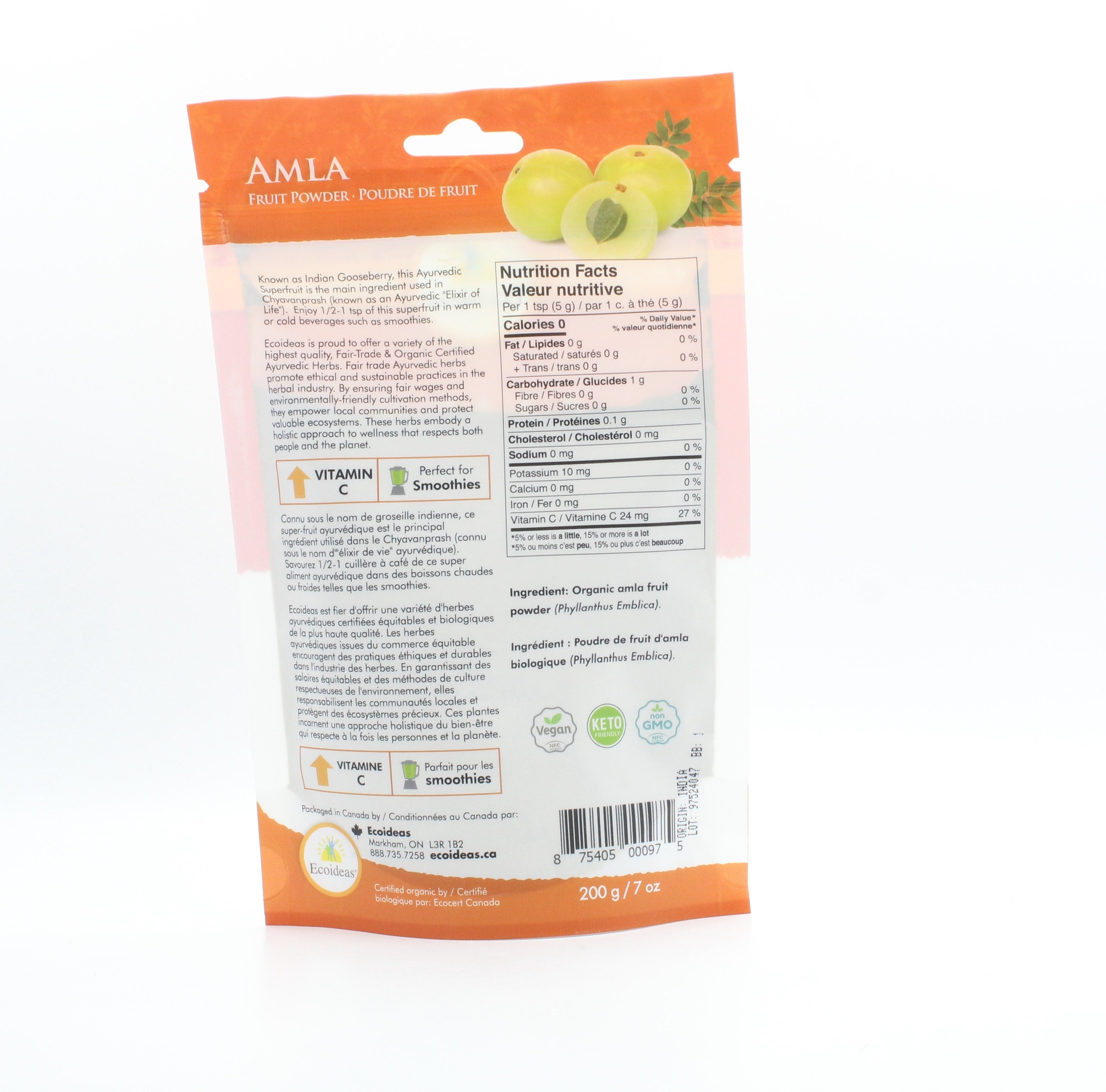 Ecoideas Org Amla Fruit Powder