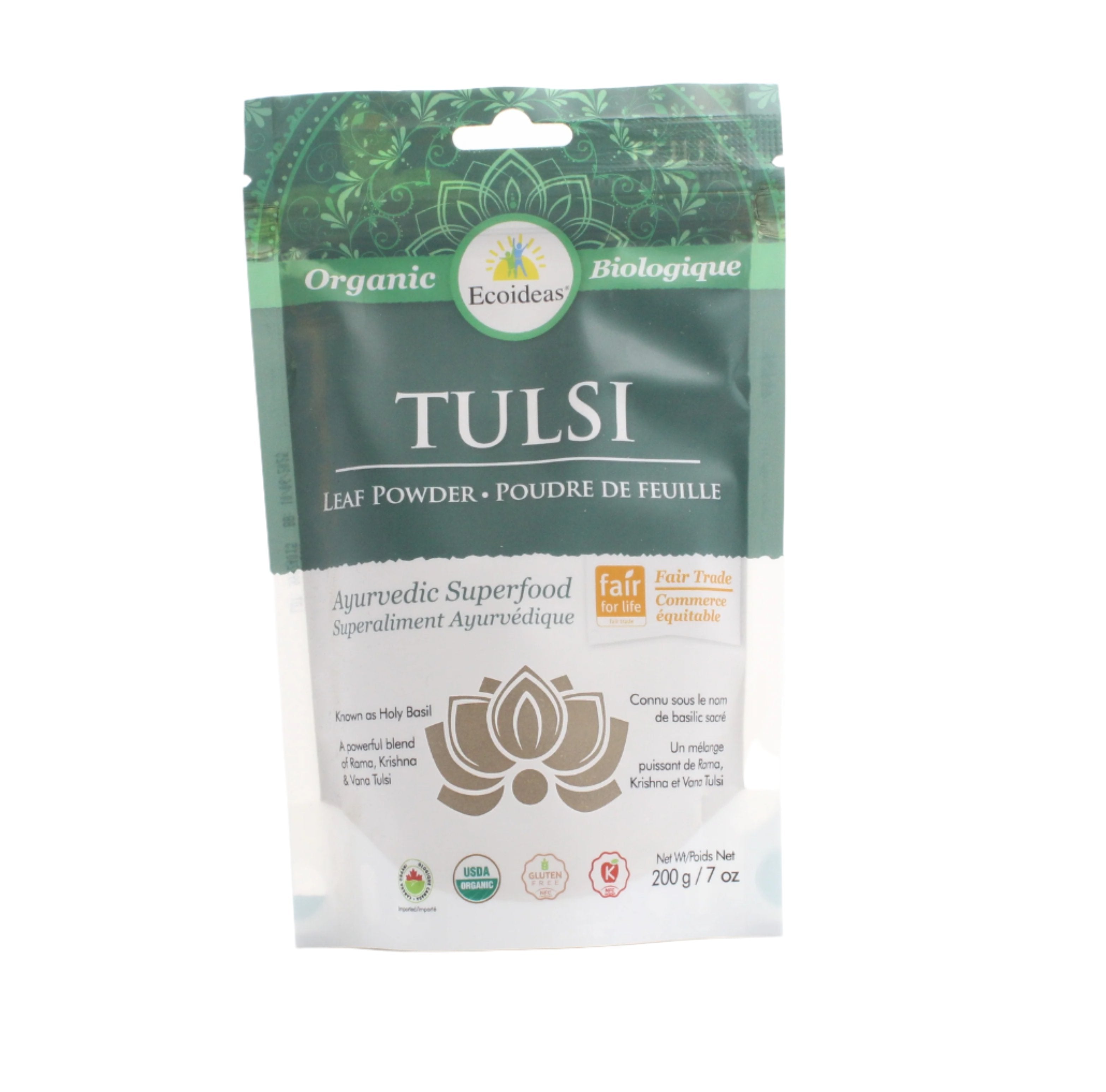 Ecoideas Organic Tulsi Leaf Powder