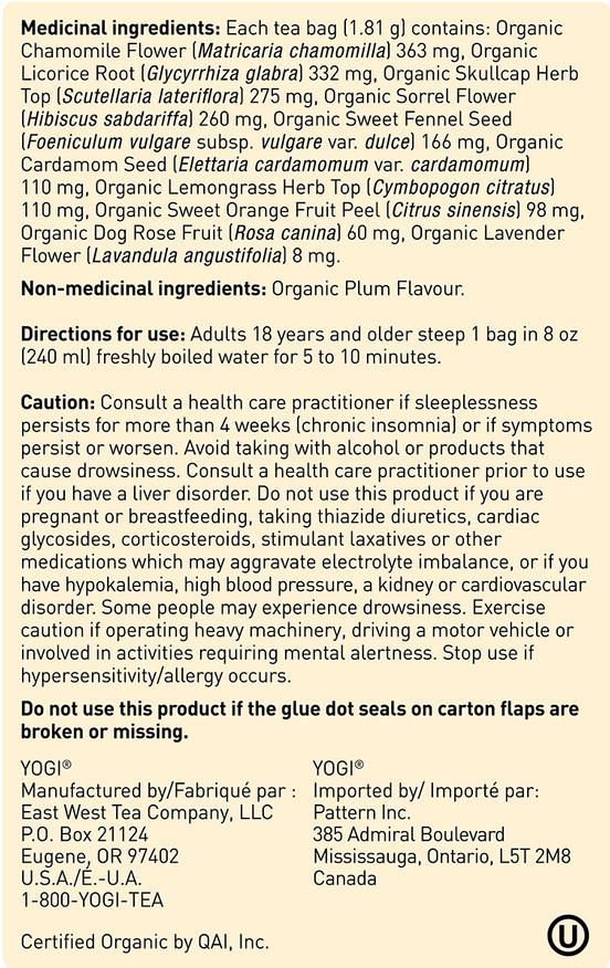 Yogi Tea Calming Tea