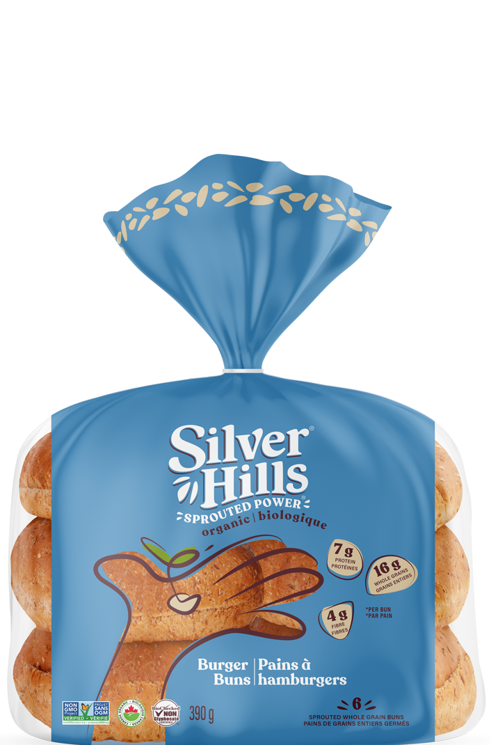 Silver Hills Organic Sprouted Hamburger Buns