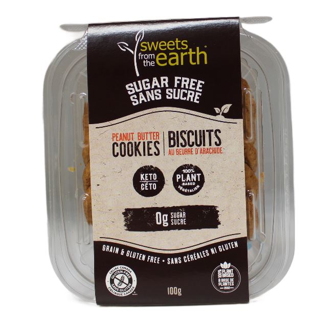 Sweets From The Earth Keto Peanut Butter Cookies
