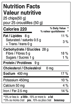 Prairie Goodness Vegan Gluten-Free Cheddar Baked Lentil Chipls