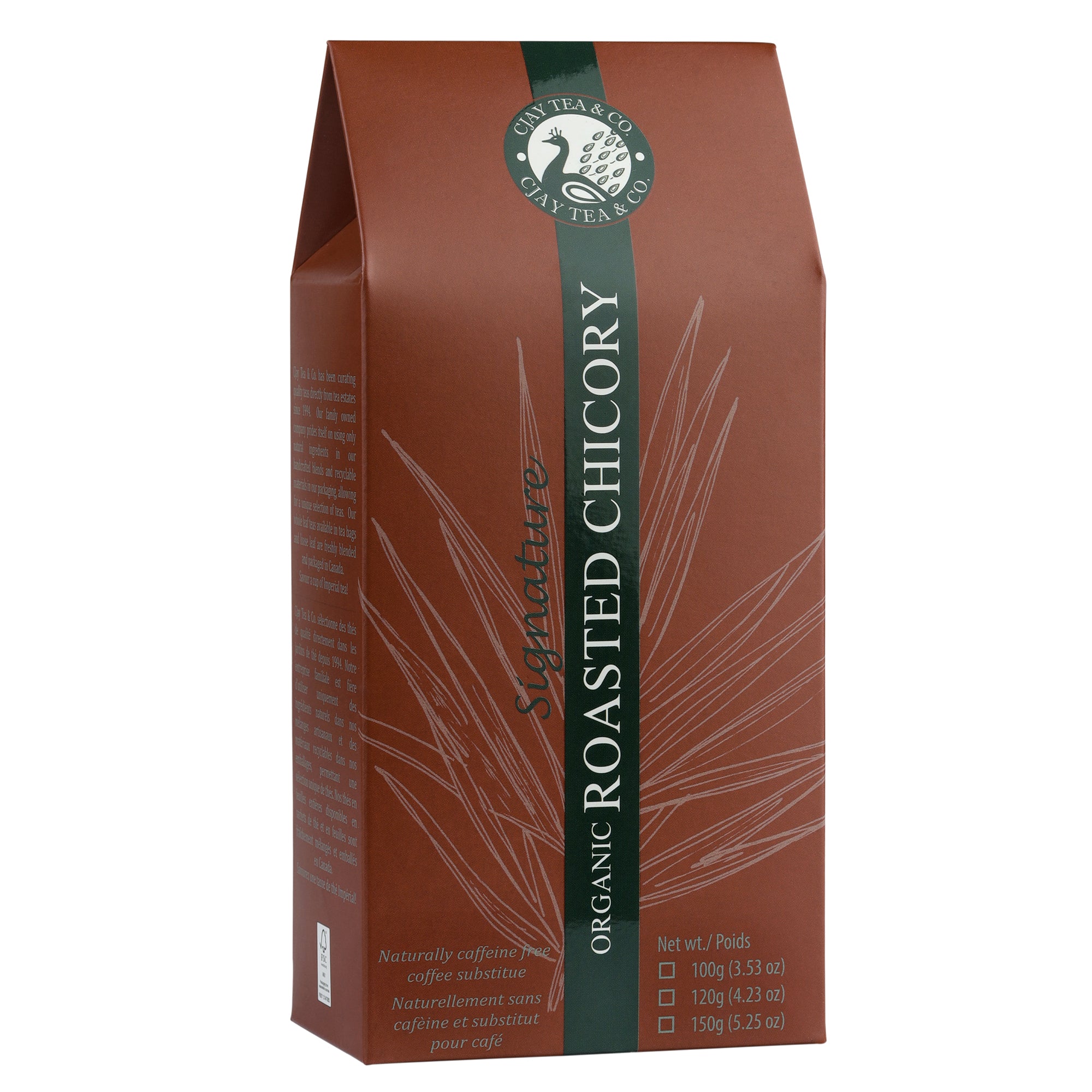 Cjay Organic Roasted Chicory Root Tea