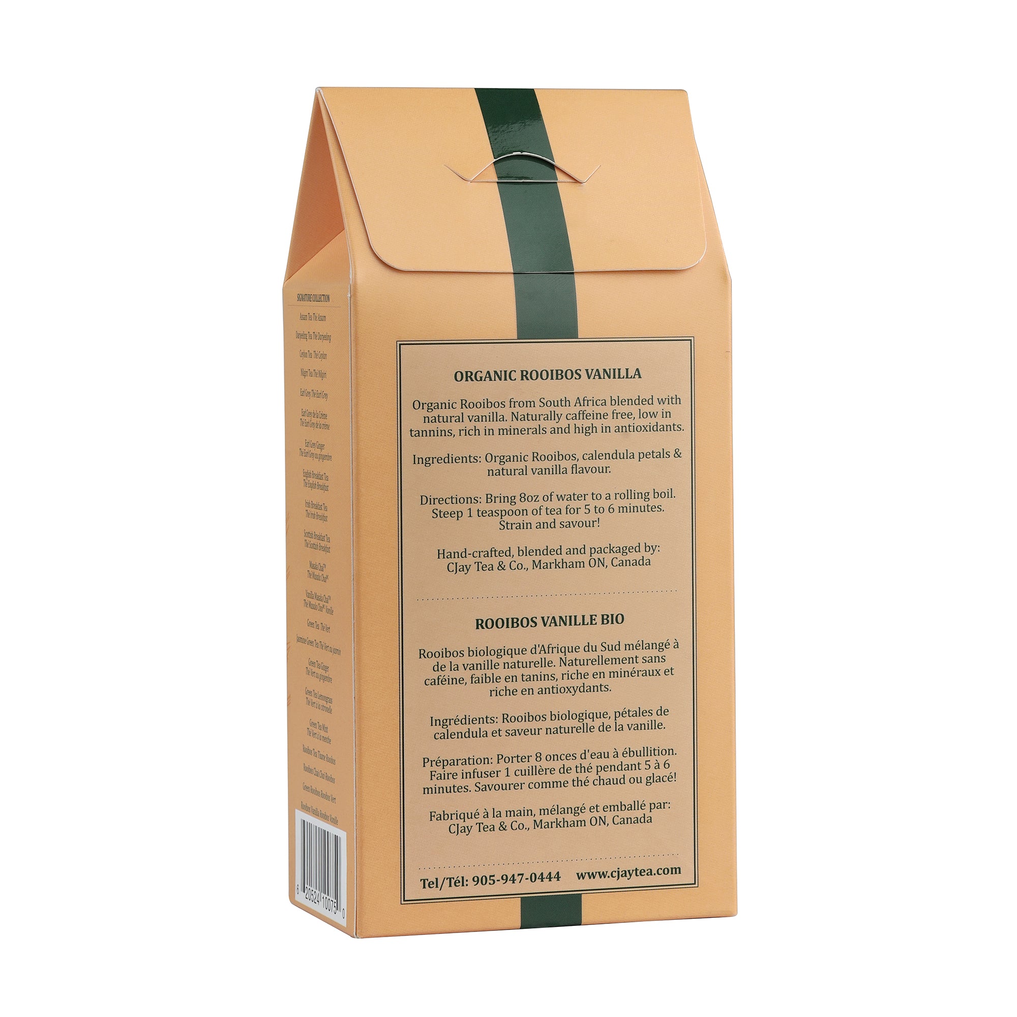 Cjay Organic Rooibos Vanilla Tea