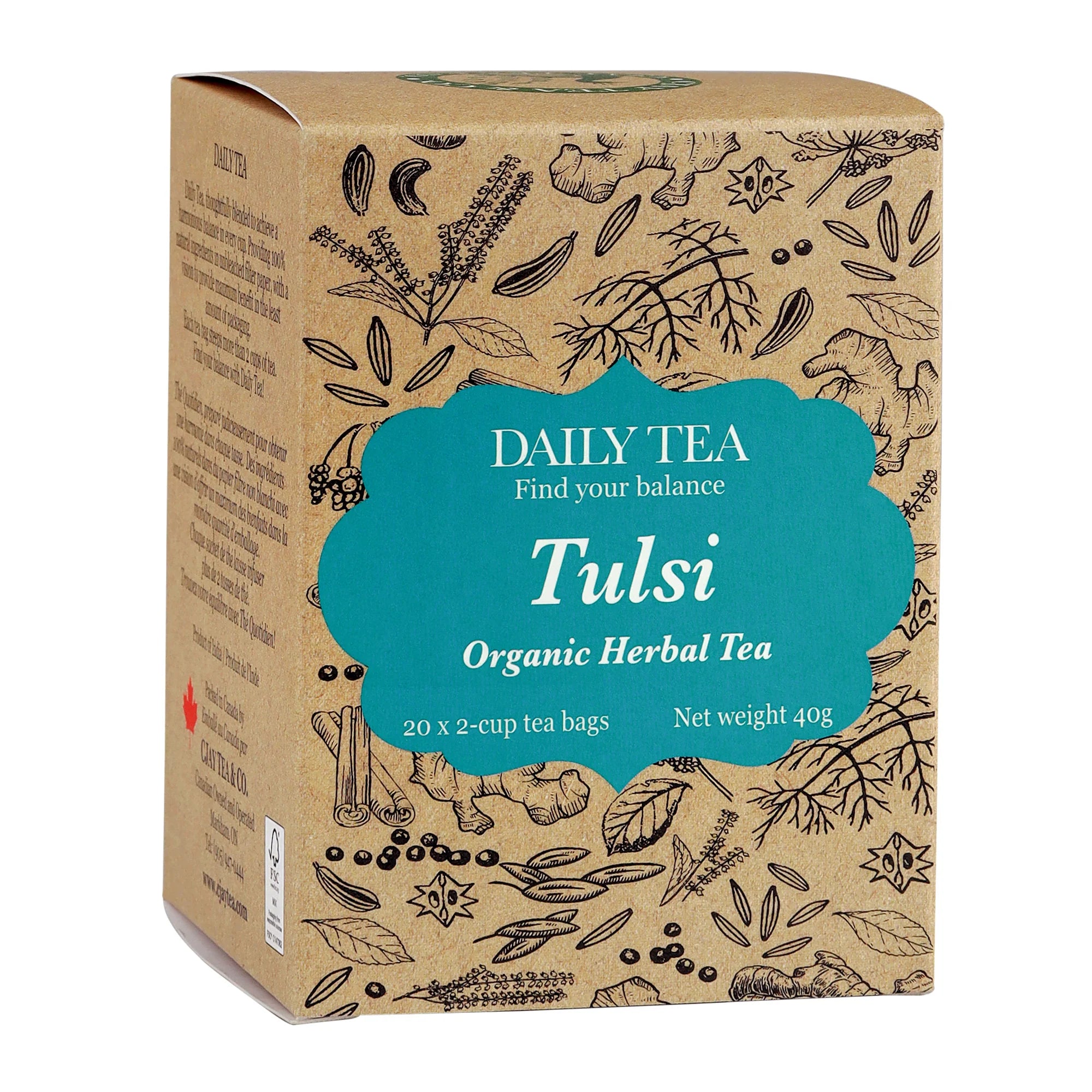 Cjay Organic Tulsi Tea