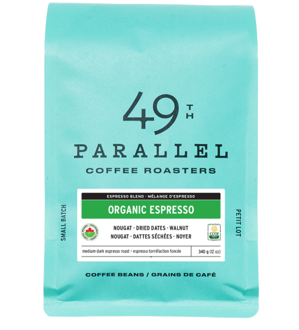 49th Parallel Organic Espresso Whole Coffee