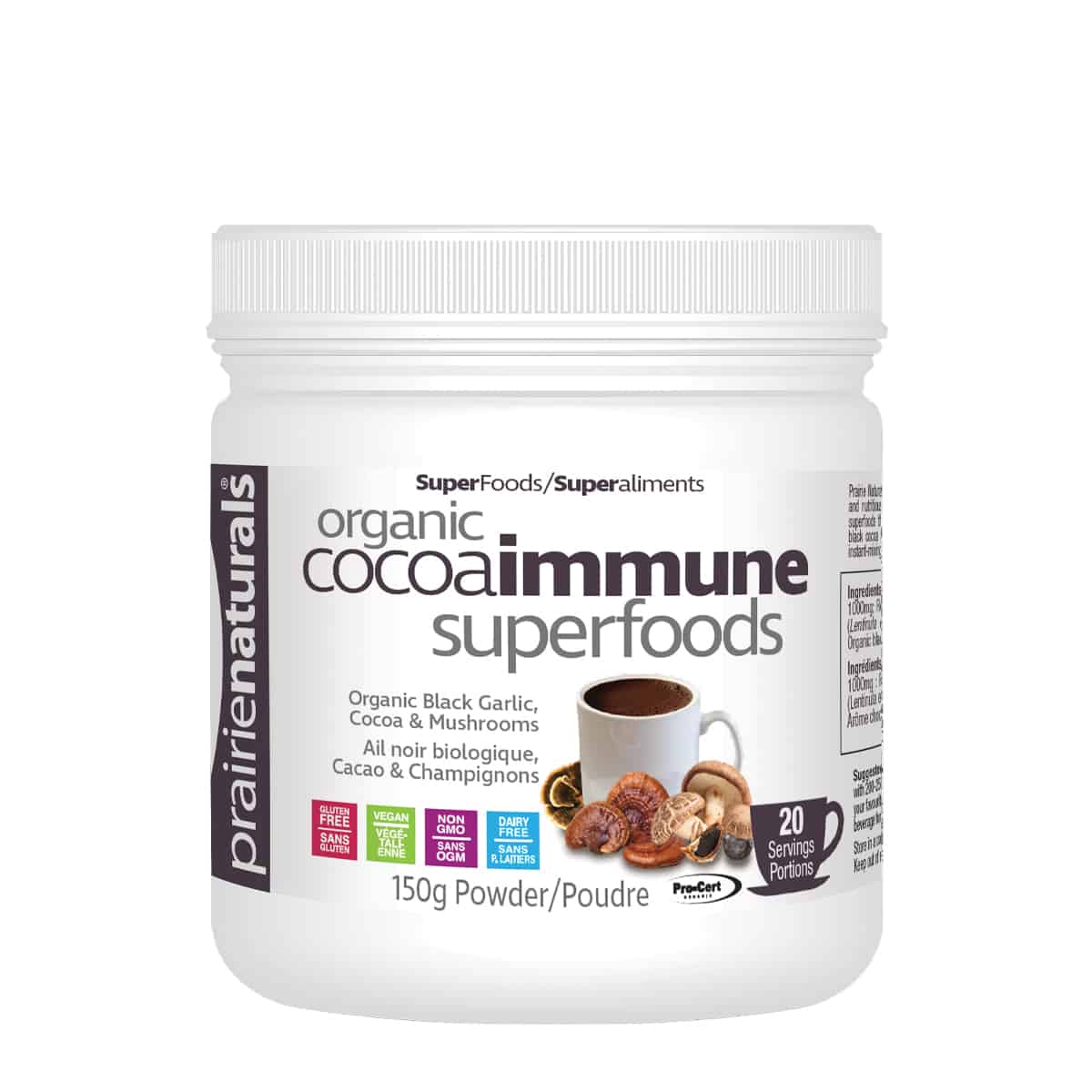 Prairie Naturals Organic CocoaImmune Superfoods