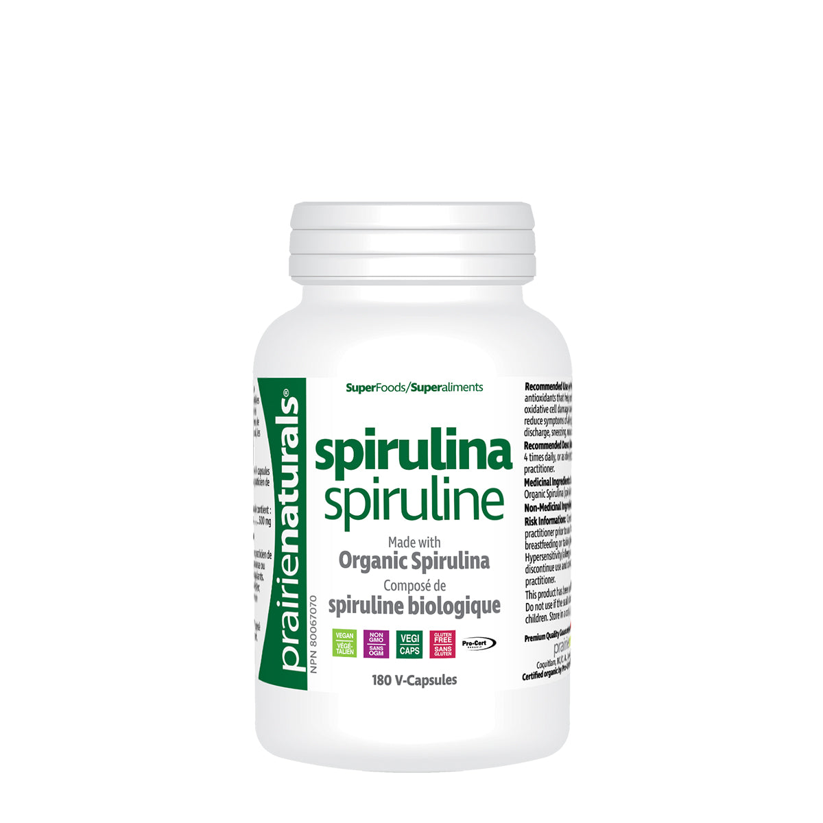 Prairie Naturals Spirulina
