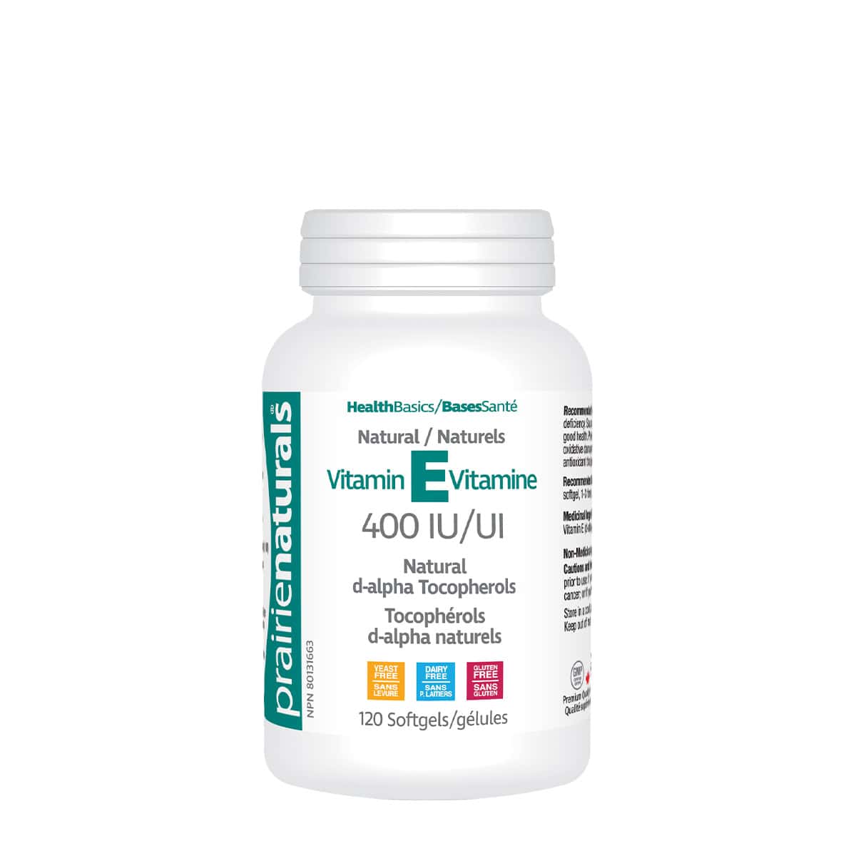 Prairie Naturals Vitamin E 400IU