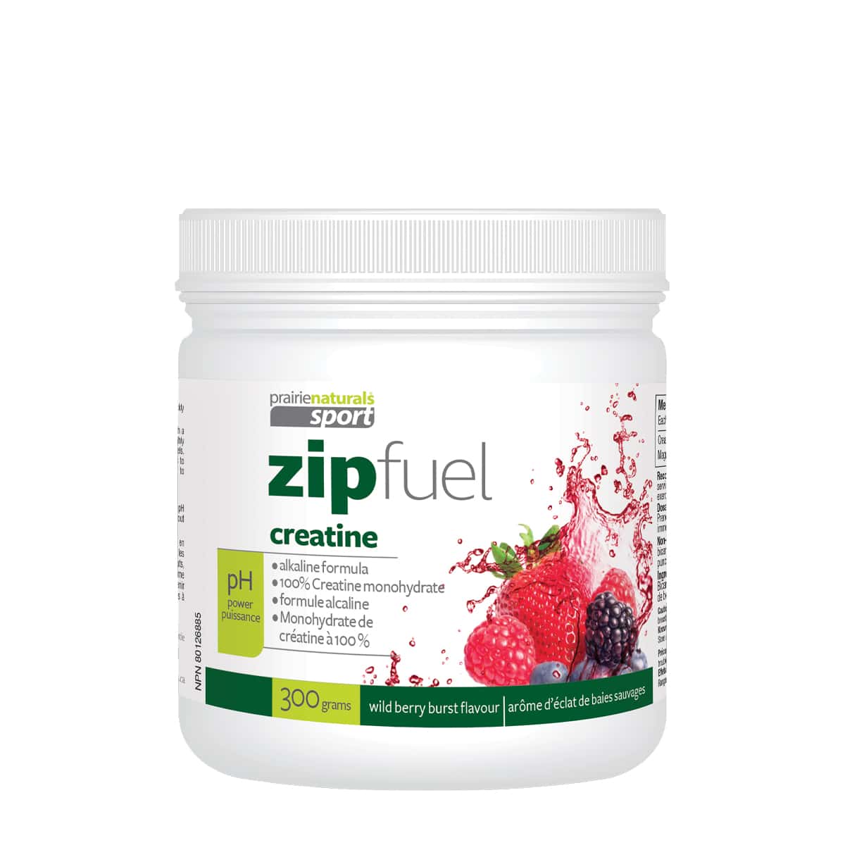 Wildberry Zipfuel Creatine Drink