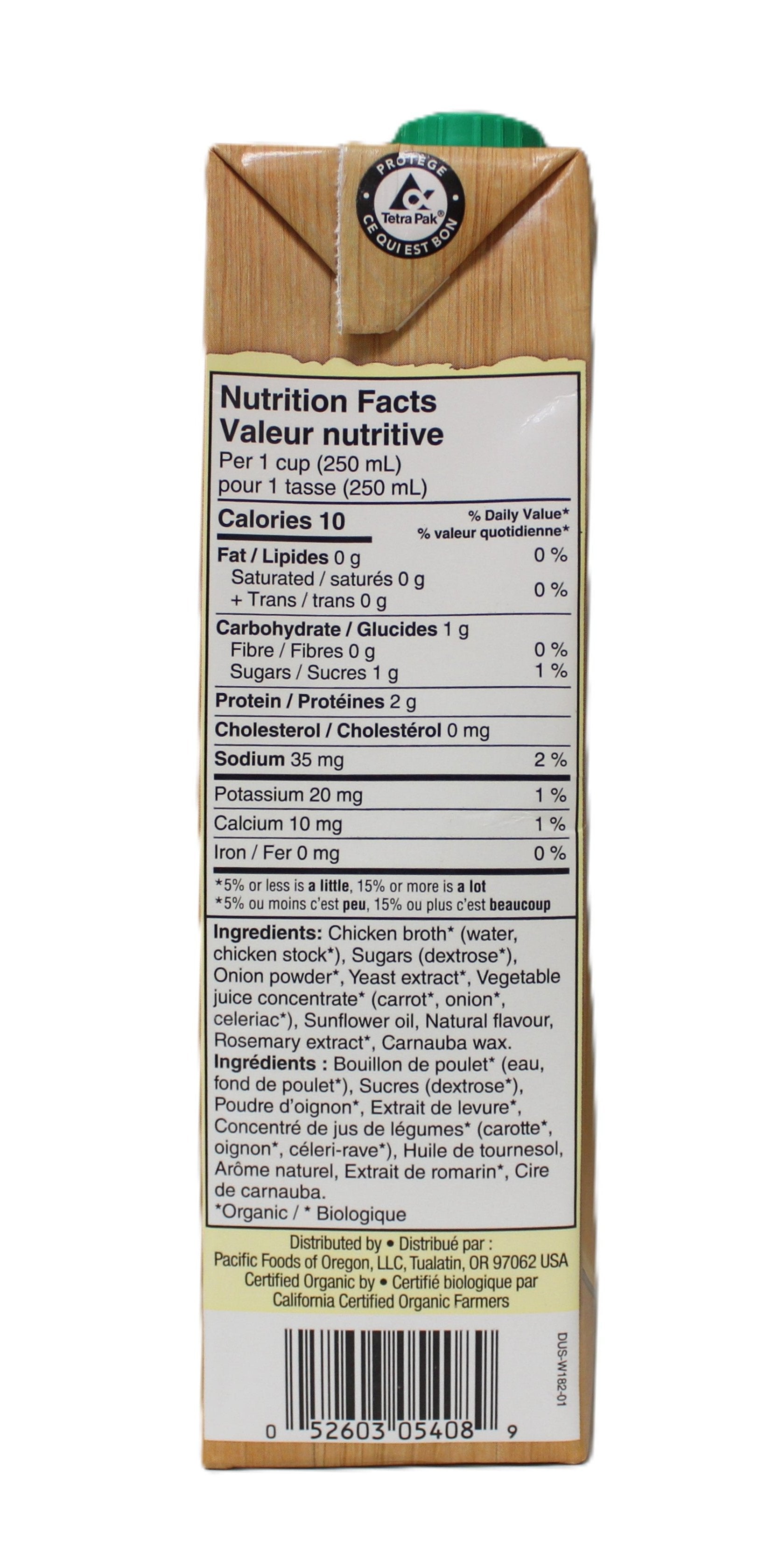 Pacific Organic Low Sodium Chicken Broth