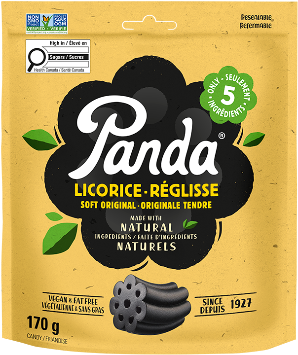 Panda Natural Black Licorice