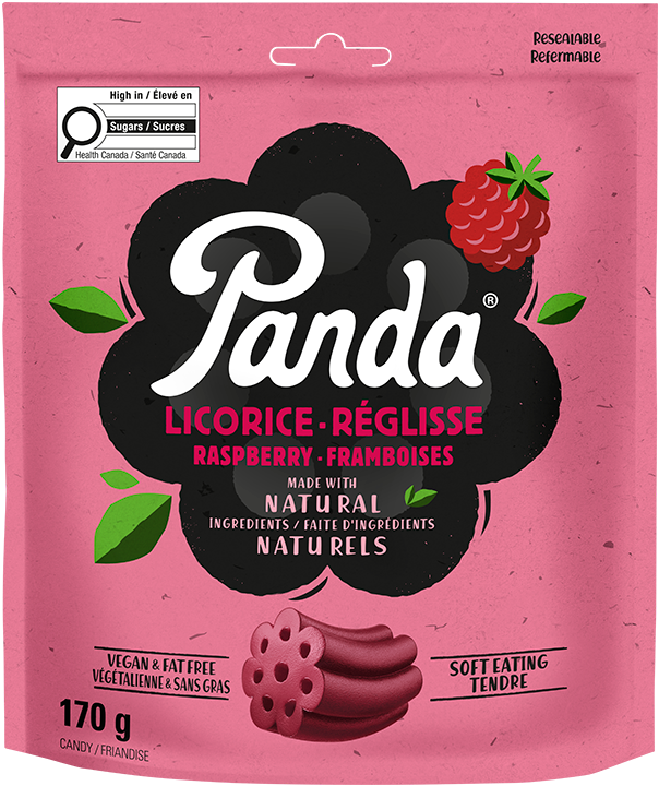 Panda Raspberry Licorice