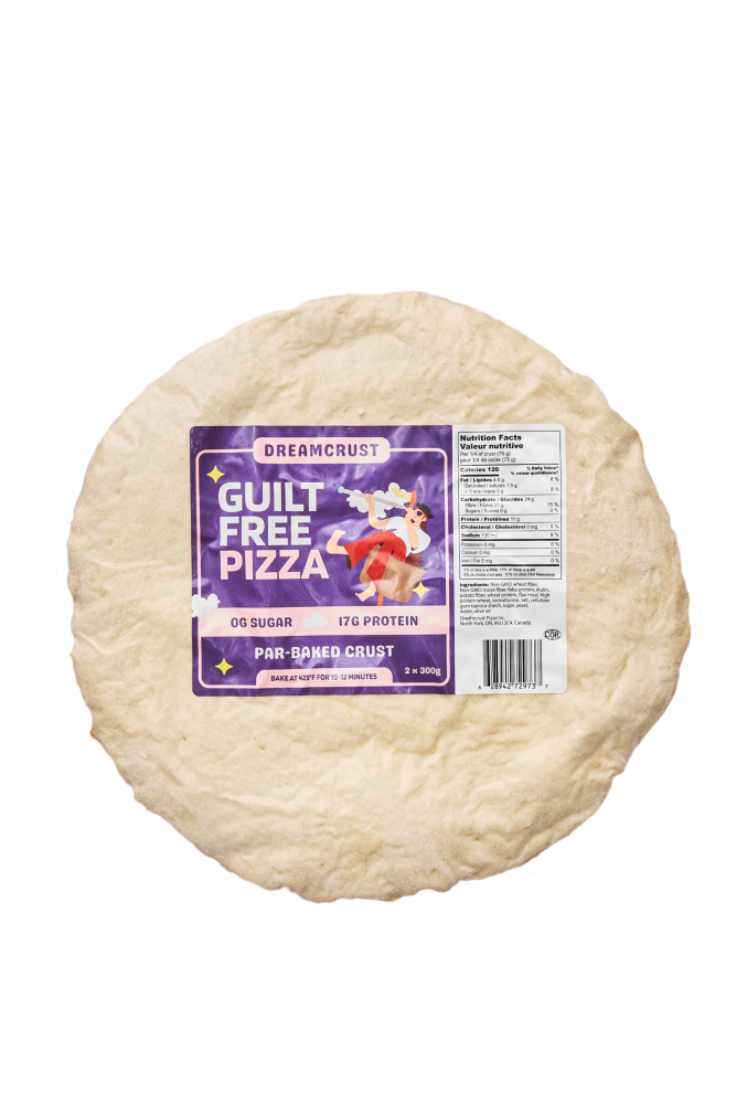 Dreamcrust Guilt-Free Par-Baked Pizza Crusts
