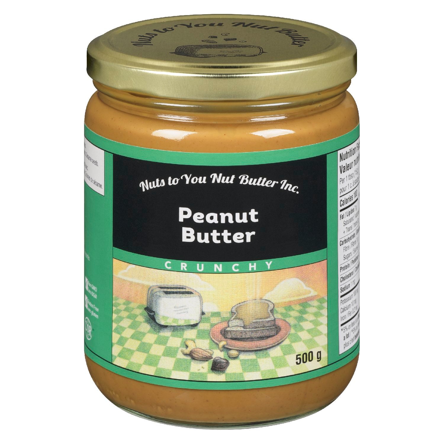 Nuts To You Crunchy Peanut Butter