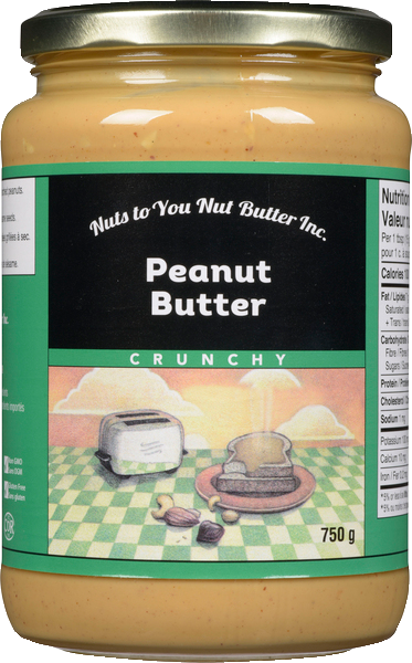 Nuts To You Crunchy Peanut Butter