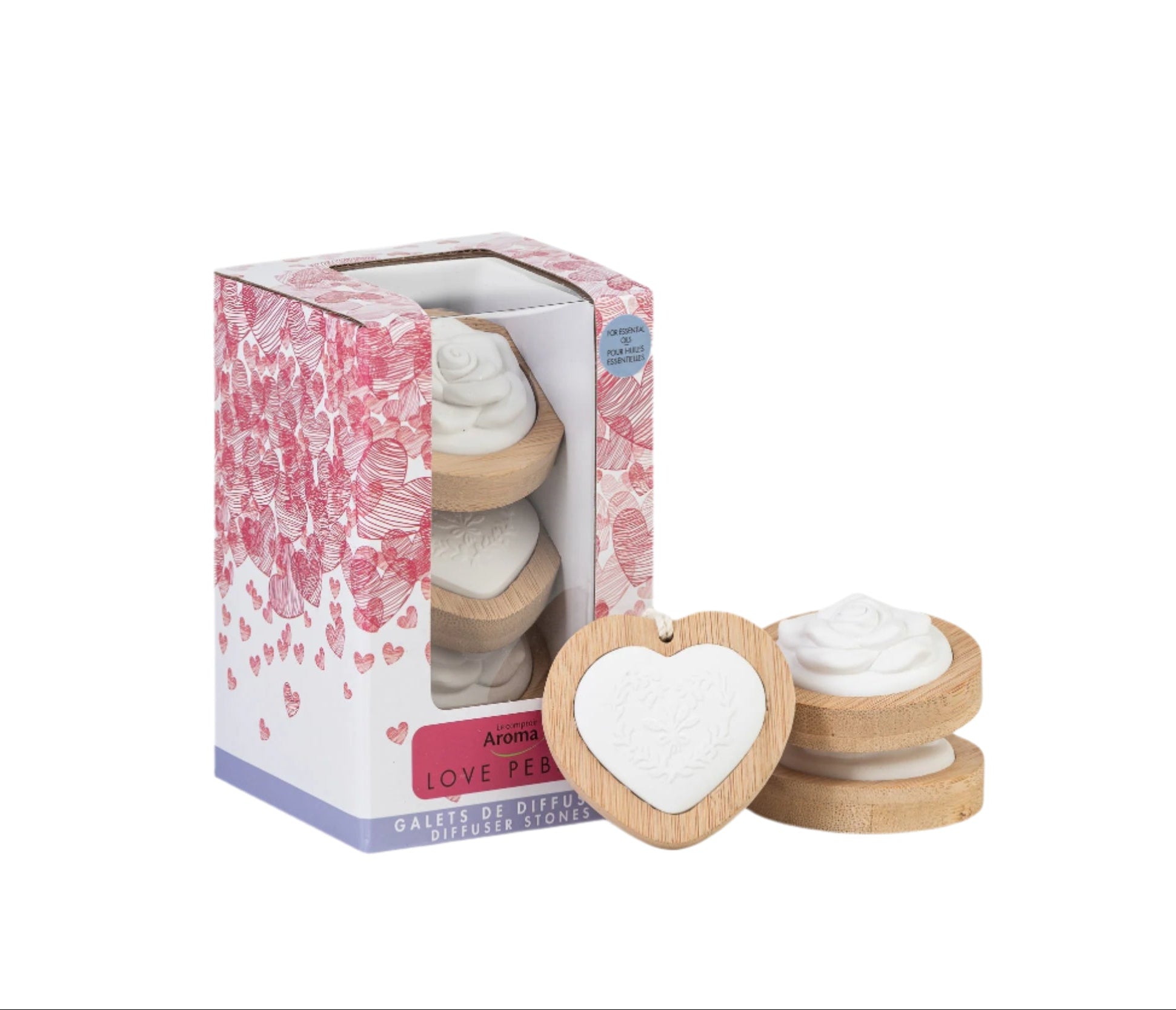 Le Comptoir Aroma Love Pebble Diffuser Stone