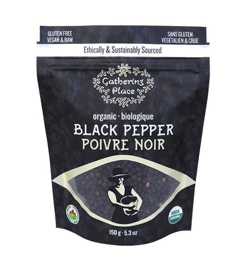 Gathering Place Organic Whole Black Pepper