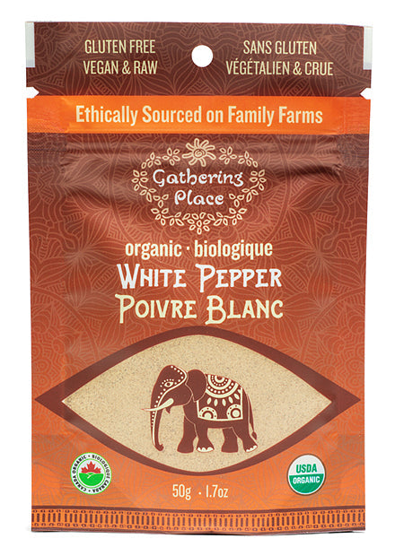 Gathering Place Organic White Pepper Powder