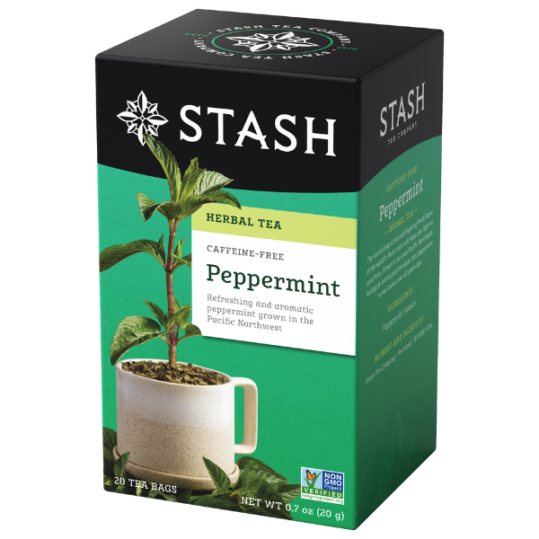Stash Tea Peppermint Herbal Tea Decaf