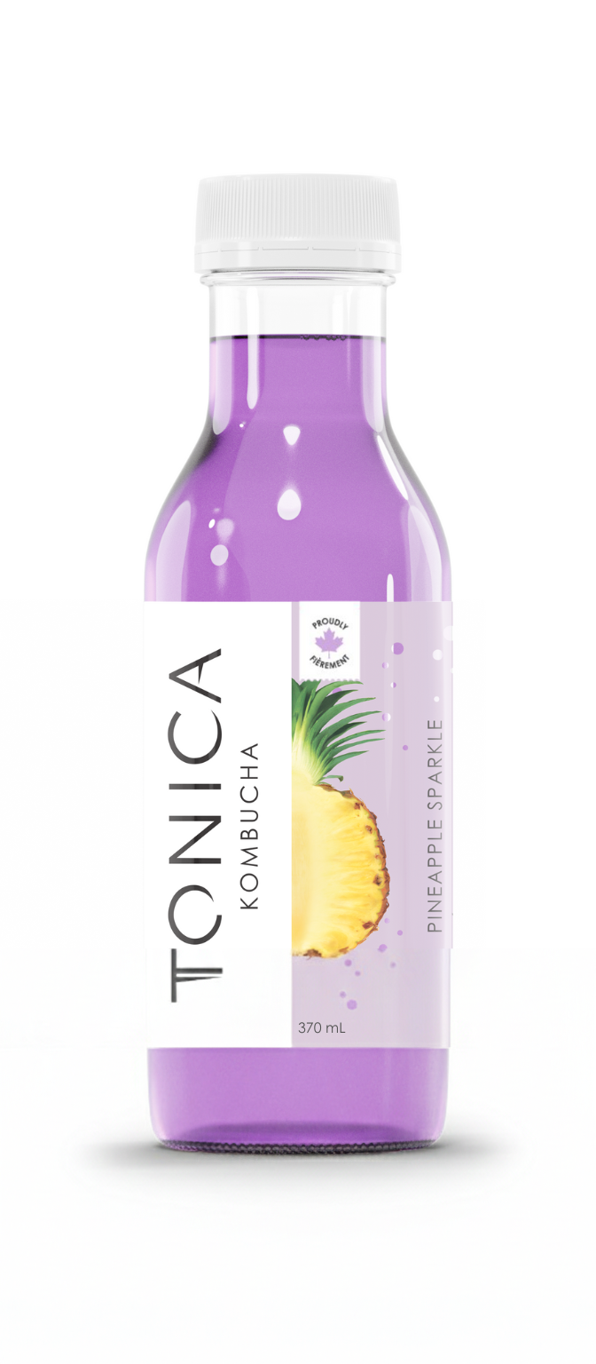 Tonica Pineapple Sparkle Kombucha