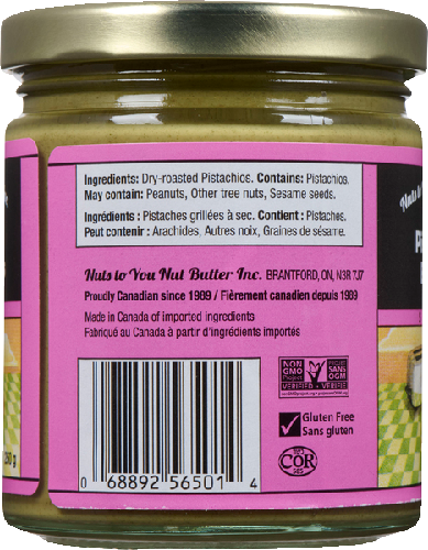 Nuts To You Smooth Pistachio Butter