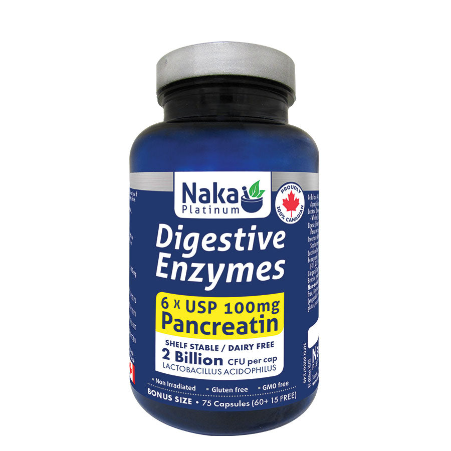 Naka Digestive Enzymes + Probiotics