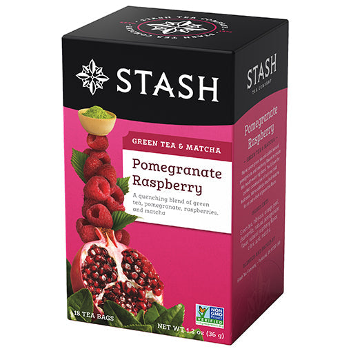 Stash Tea Pomegranate Raspberry Green Tea