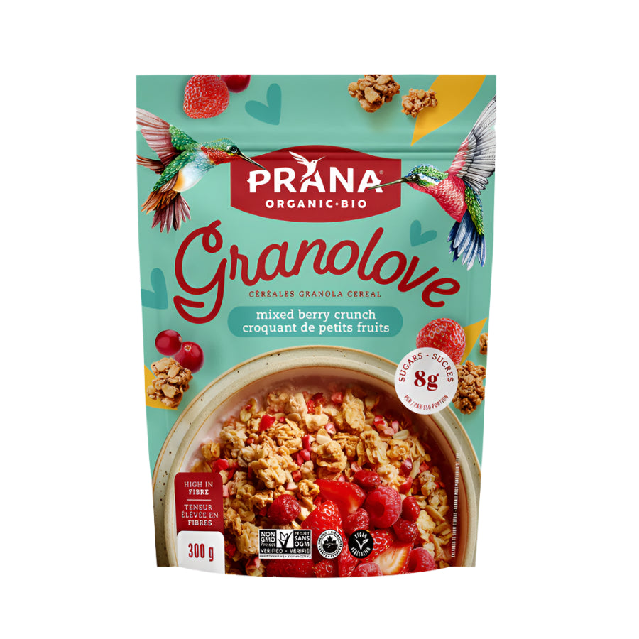 Prana Mixed Berry Crunch Granola