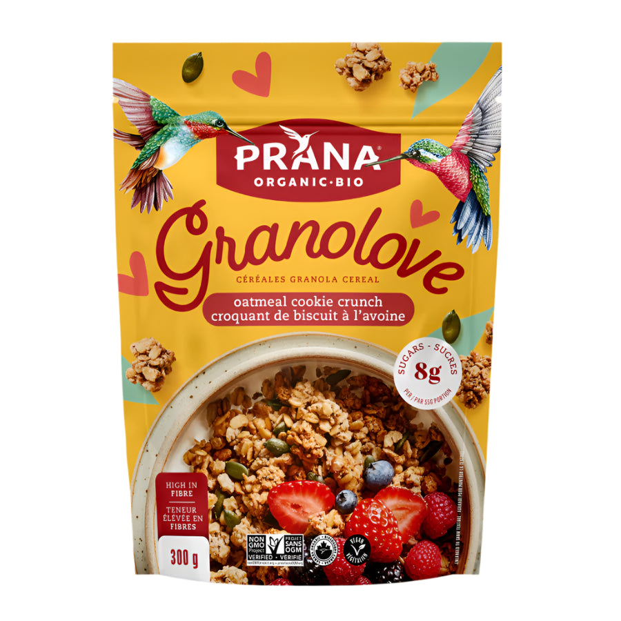 Prana Granolove Oatmeal Cookie Crunch Cereal