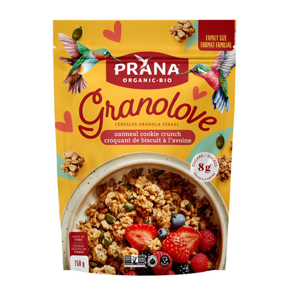 Prana Oatmeal Cookie Crunch Granola