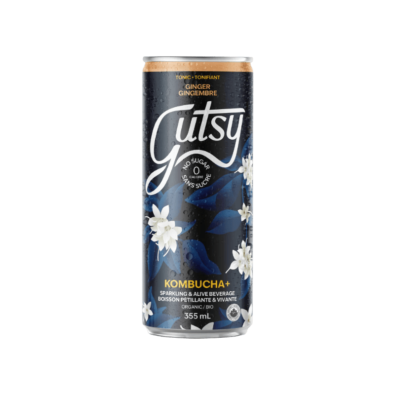Organic Ginger Kombucha+