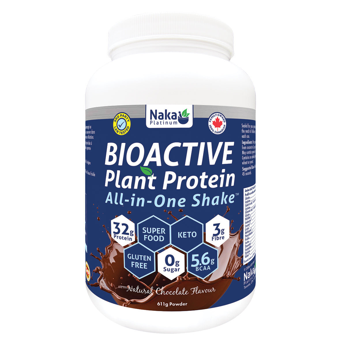 Naka Bioactive Plant Protein All-In-One Chocolate