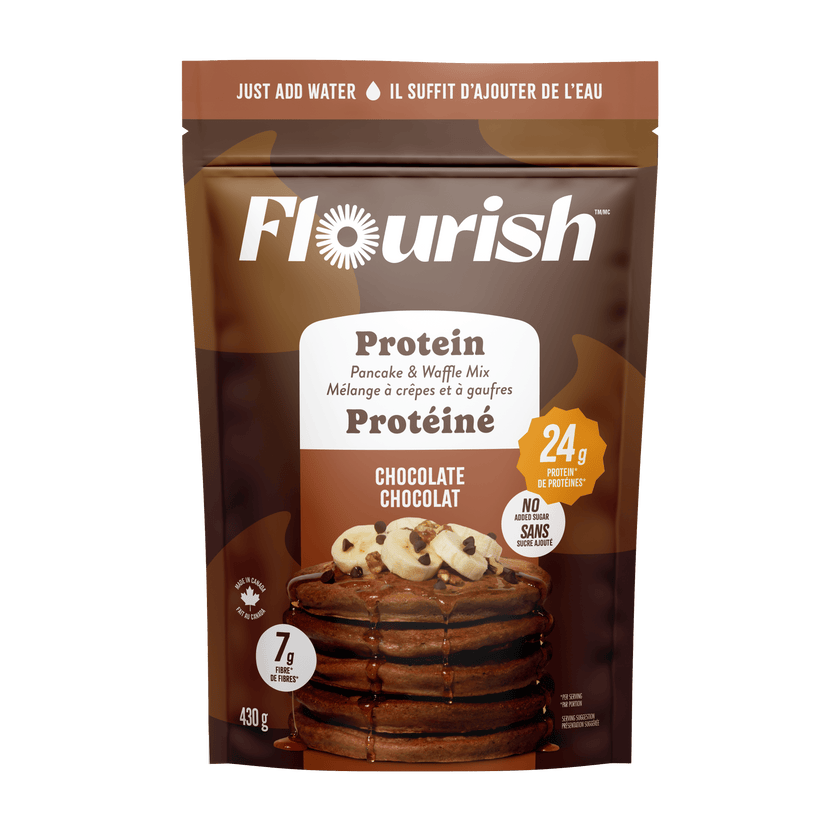 Flourish Chocolate Pancake-Waffle Mix