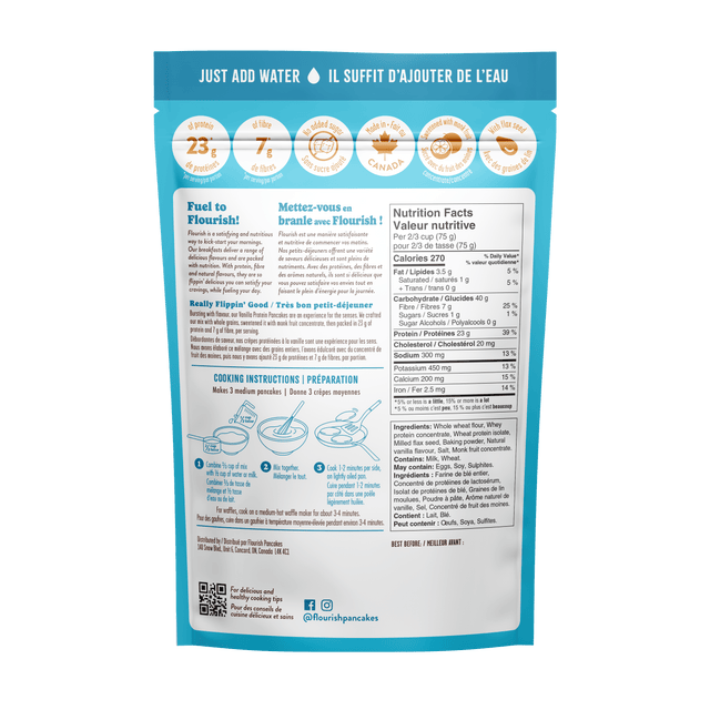 Vanilla Pancake-Waffle Mix