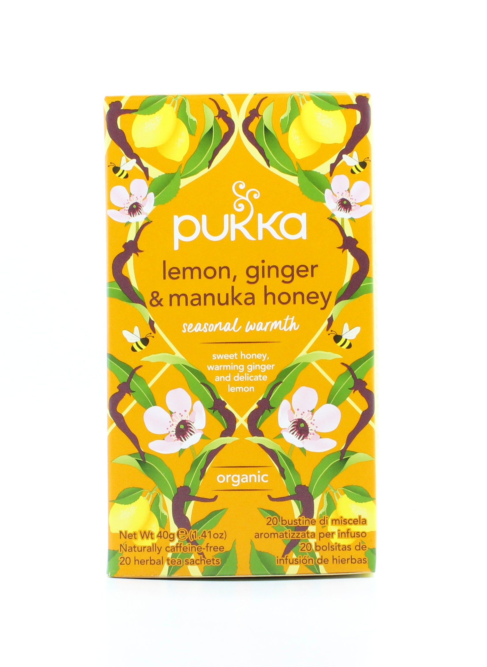 Pukka Lemon Ginger & Manuka Tea