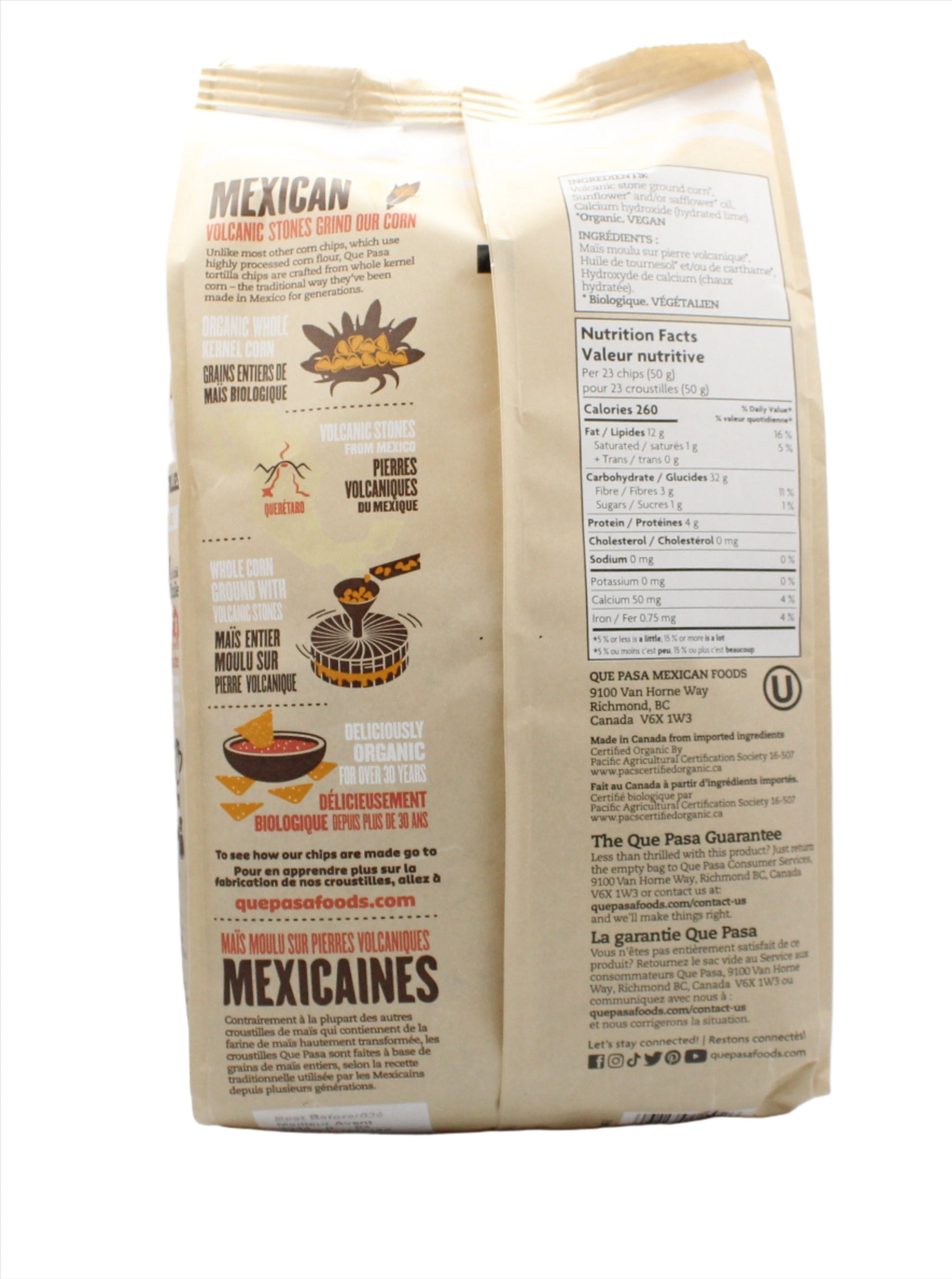 Unsalted Whole Grain Tortilla Chips