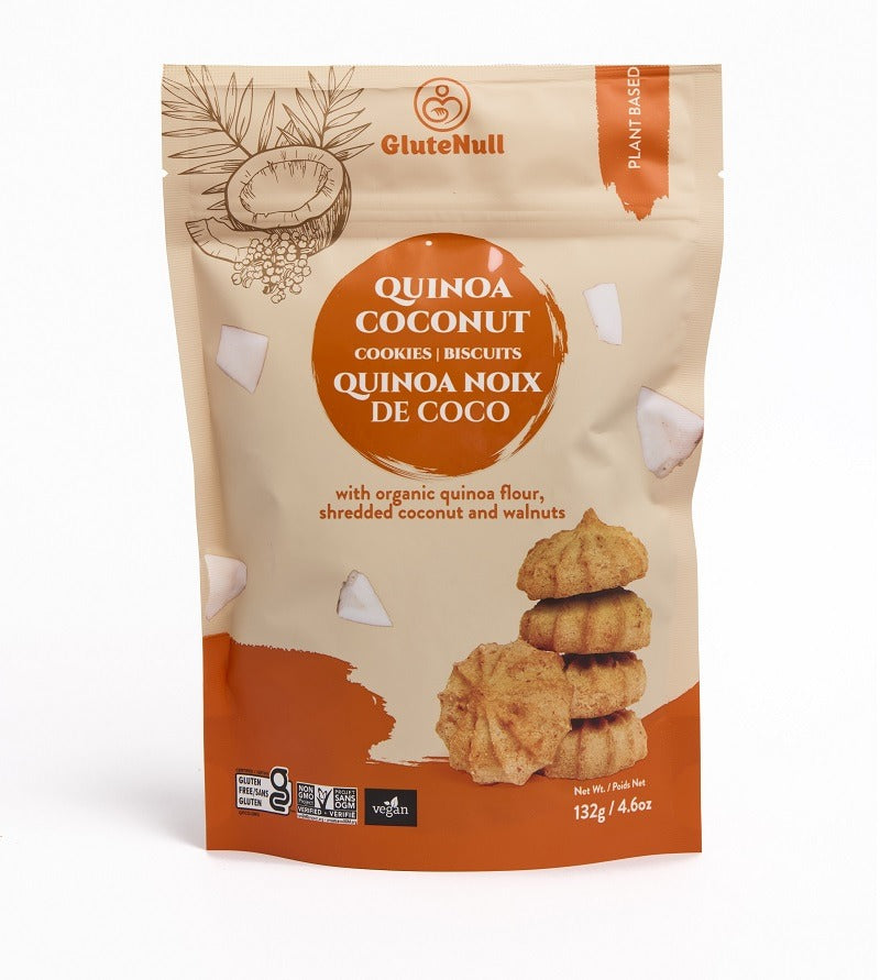 Glutenull Bakery Quinoa Coconut Cookies
