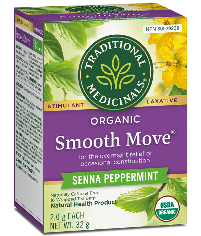 Traditional Medicinals Organic Smooth Move Senna Peppermint