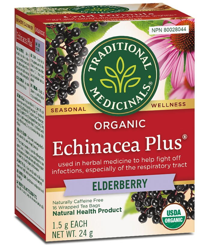 Traditional Medicinals Organic Echinacea Plus Elderberry