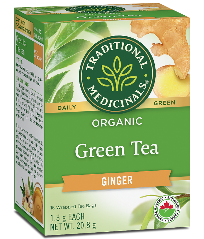 Organic Green Tea & Ginger